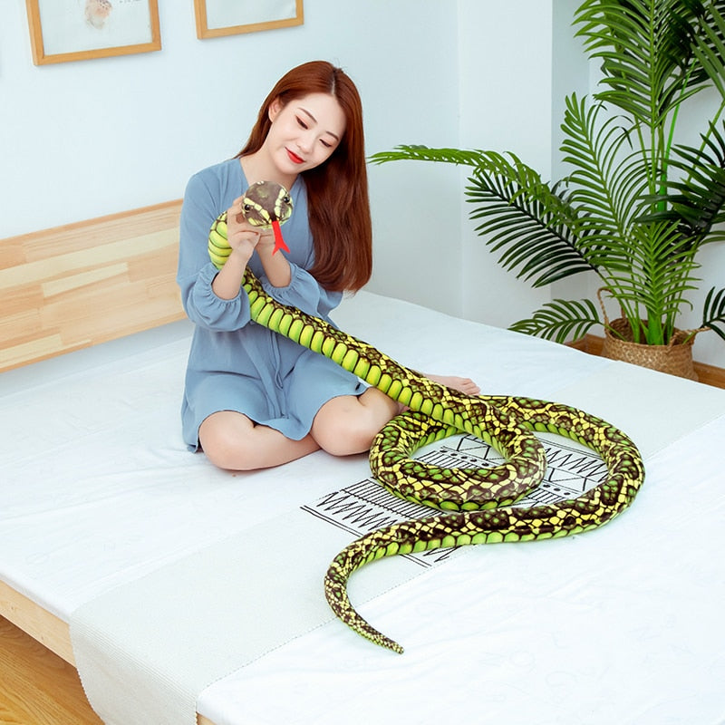 Lifelike Snake Soft Stuffed Plush Toy