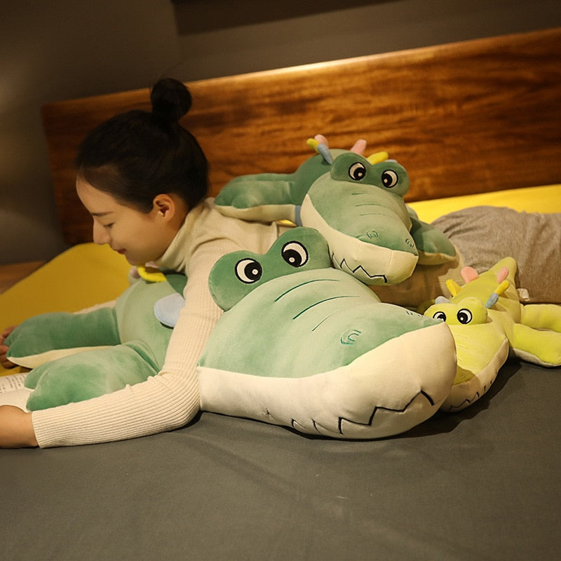 Cute Crocodile Alligator Stuffed Plush Pillow Toy