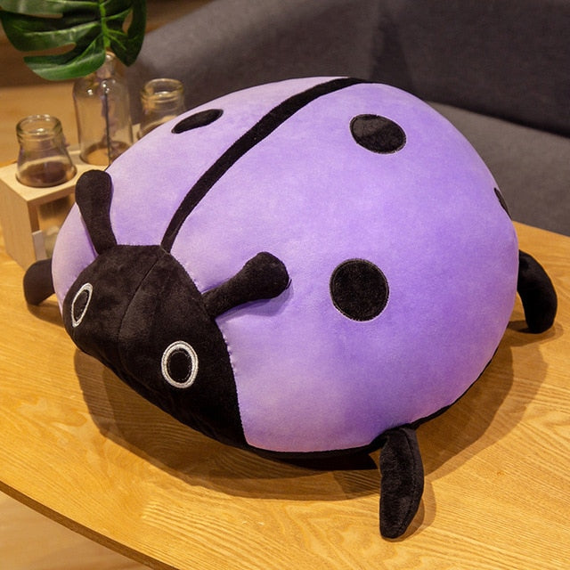 Large Colored Ladybird Stuffed Plush Pillow Toy