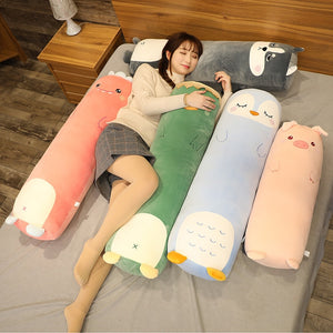 Long Animal Stuffed Plush Pillow Cushion Toy