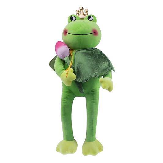 Large Prince Princess Frog Soft Stuffed Plush Toy