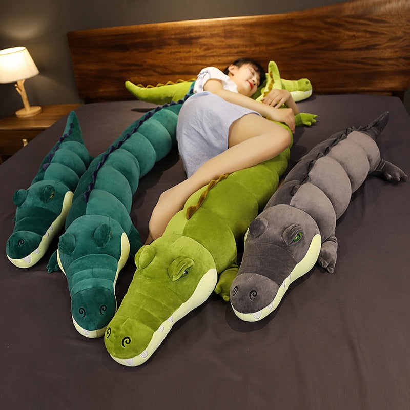 Long Alligator Crocodile Stuffed Pillow Toy