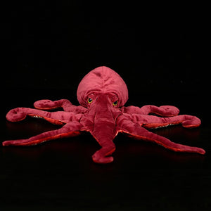 Lifelike Red Octopus Soft Stuffed Plush Toy