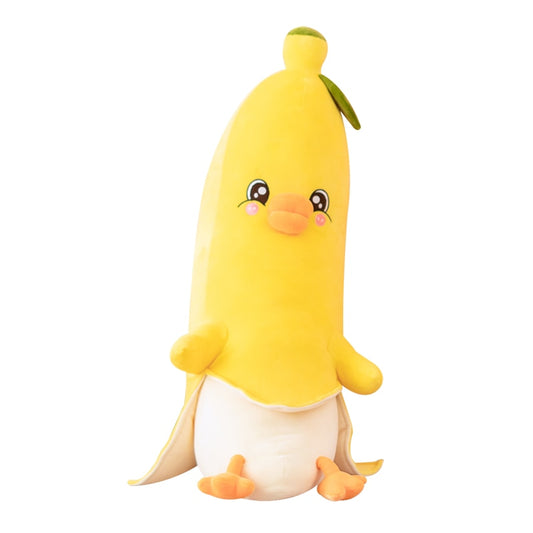 Banana Duck Soft Stuffed Plush Pillow Toy