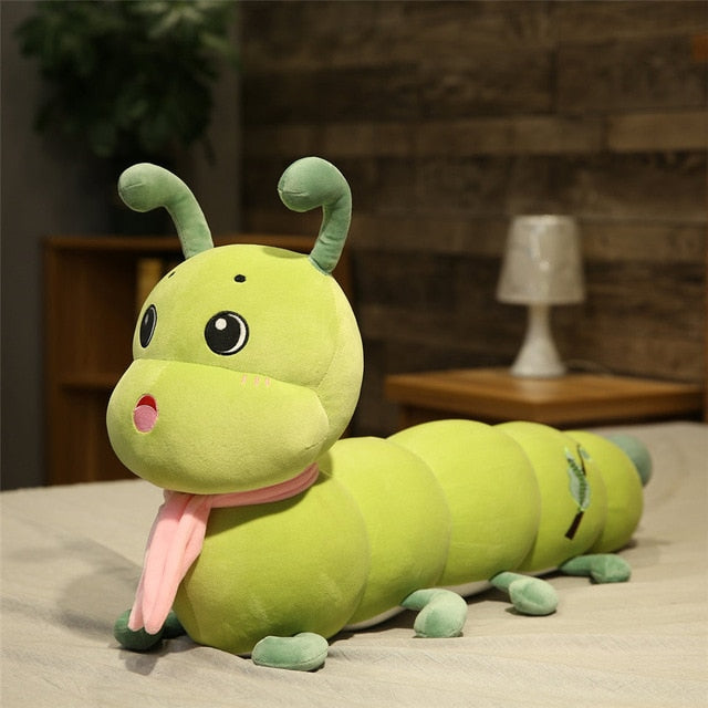 Giant Caterpillar Soft Stuffed Plush Pillow Toy