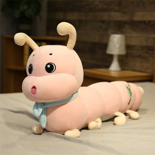 Giant Caterpillar Soft Stuffed Plush Pillow Toy