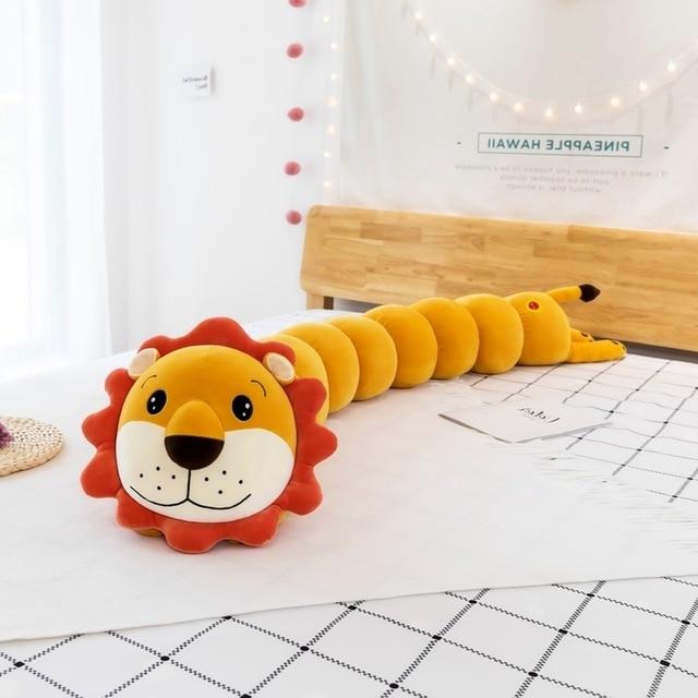 Long Cylindrical Animal Stuffed Plush Pillow Toy