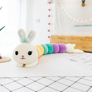 Long Cylindrical Animal Stuffed Plush Pillow Toy