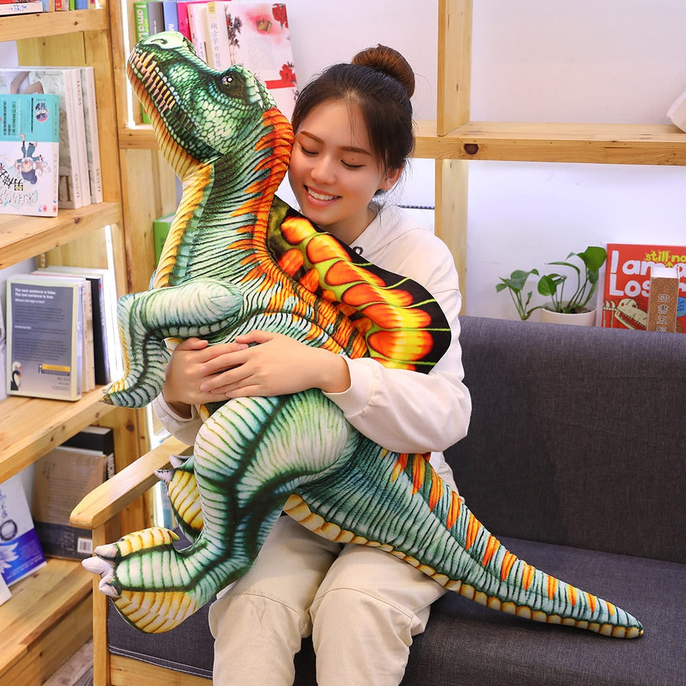 Striped Spinosaurus Dinosaur Soft Stuffed Plush Toy