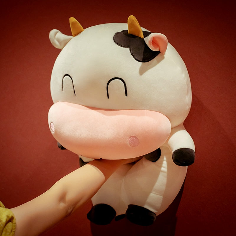 Milk Cow Teddy Soft Stuffed Plush Toy