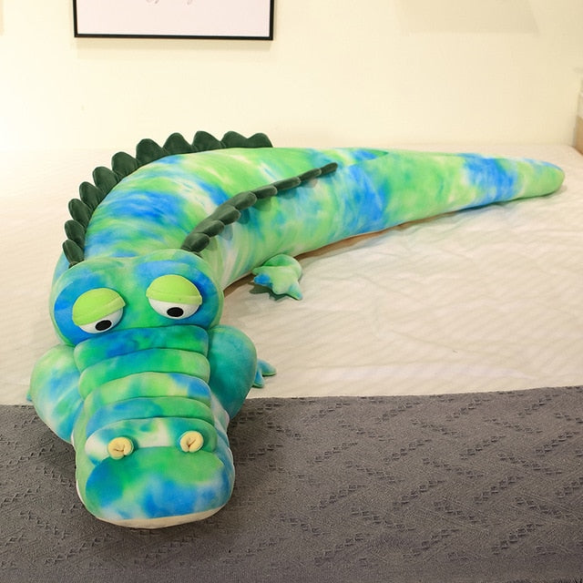 Colorful Crocodile Soft Stuffed Plush Pillow Toy