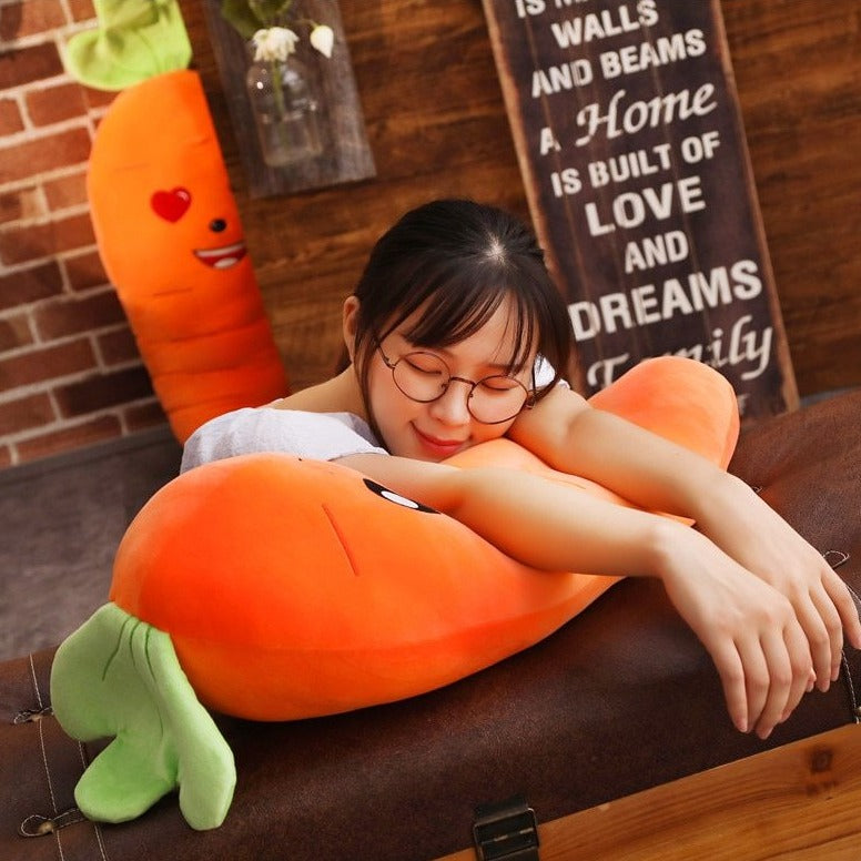 Cute Carrot Pillow Soft Stuffed Plush Toy