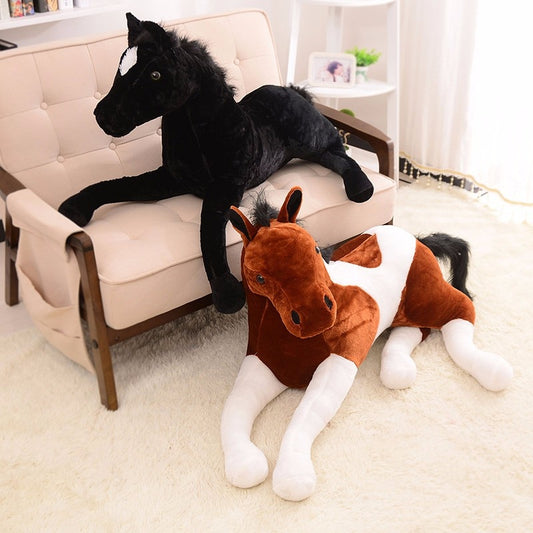 Full Size Horse Pony Soft Stuffed Plush Toy