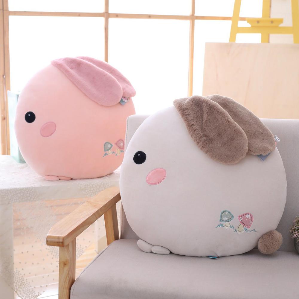 Long Ears Round Rabbit Bunny Stuffed Plush Toy