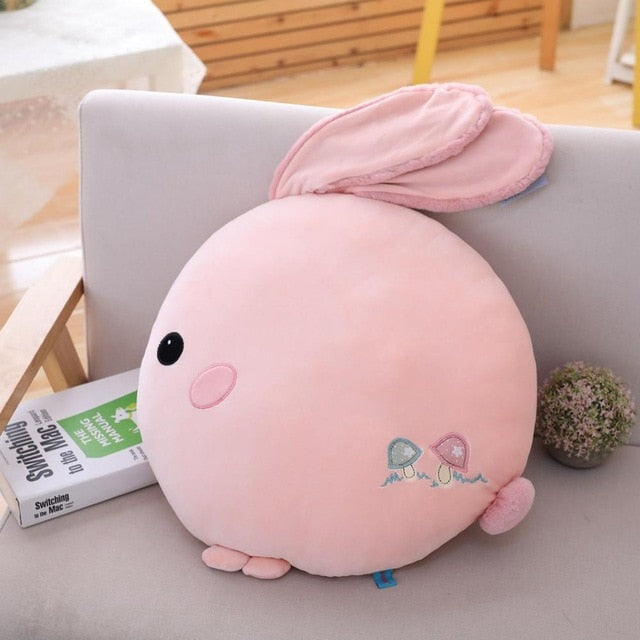 Long Ears Round Rabbit Bunny Stuffed Plush Toy