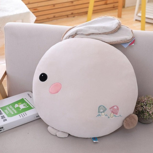 Long Ears Round Rabbit Bunny Stuffed Plush Toy