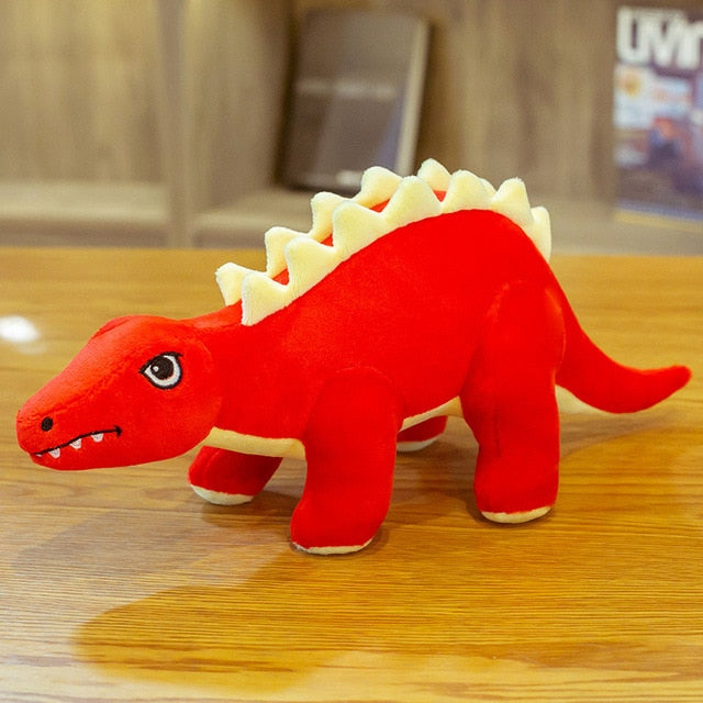 Colored Stegosaurus Dinosaur Stuffed Plush Toy