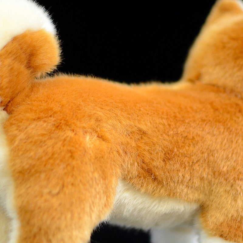 Japanisches Shiba Inu Hündchen, weiches Plüschtier