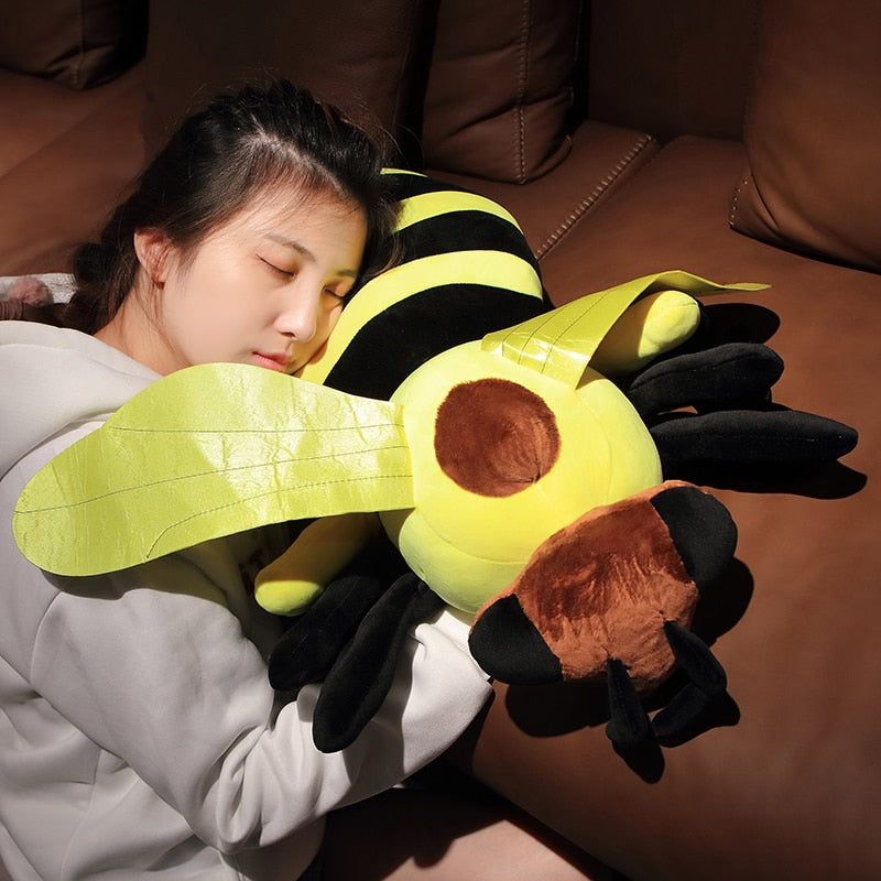 Lifelike Honeybee Soft Stuffed Plush Toy