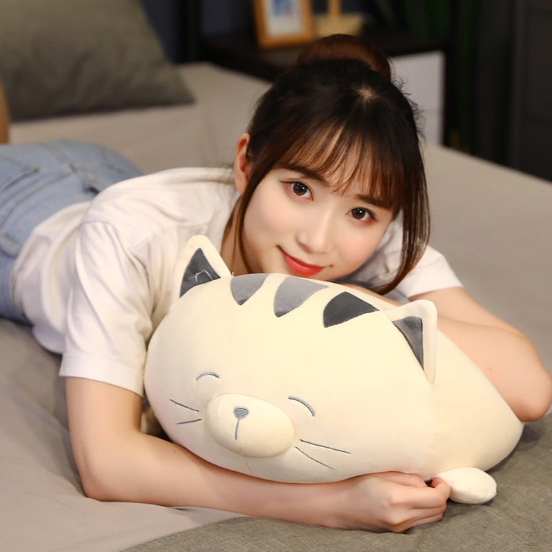 Cute Round Animal Pillow Soft Stuffed Plush Toy