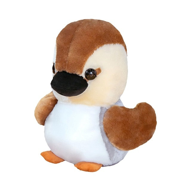 Brown Duck Bird Soft Stuffed Plush Toy