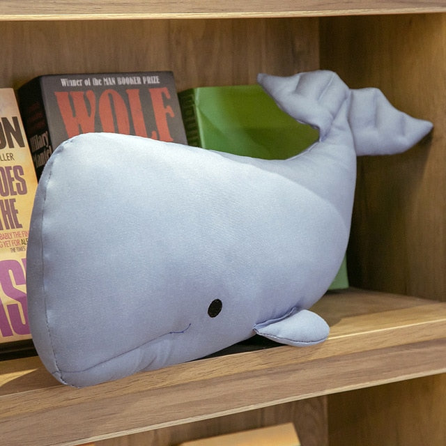 Blue Whale Pillows Soft Stuffed Plush Toy