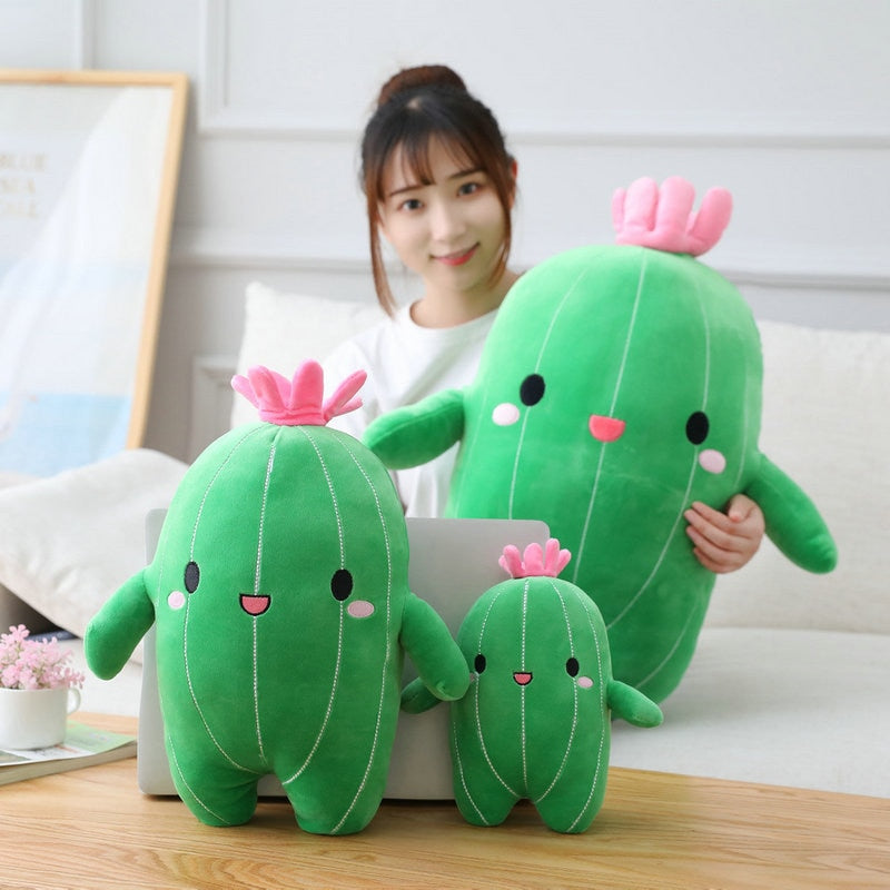 Happy Cactus Soft Stuffed Plush Toy