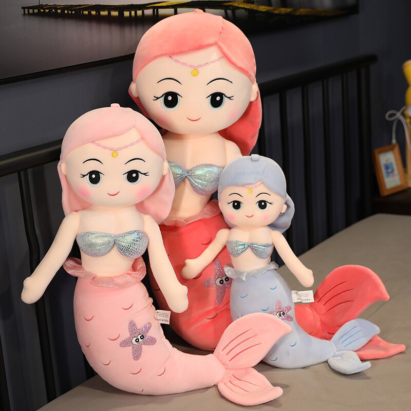 Big Beautiful Mermaid Soft Stuffed Plush Toy