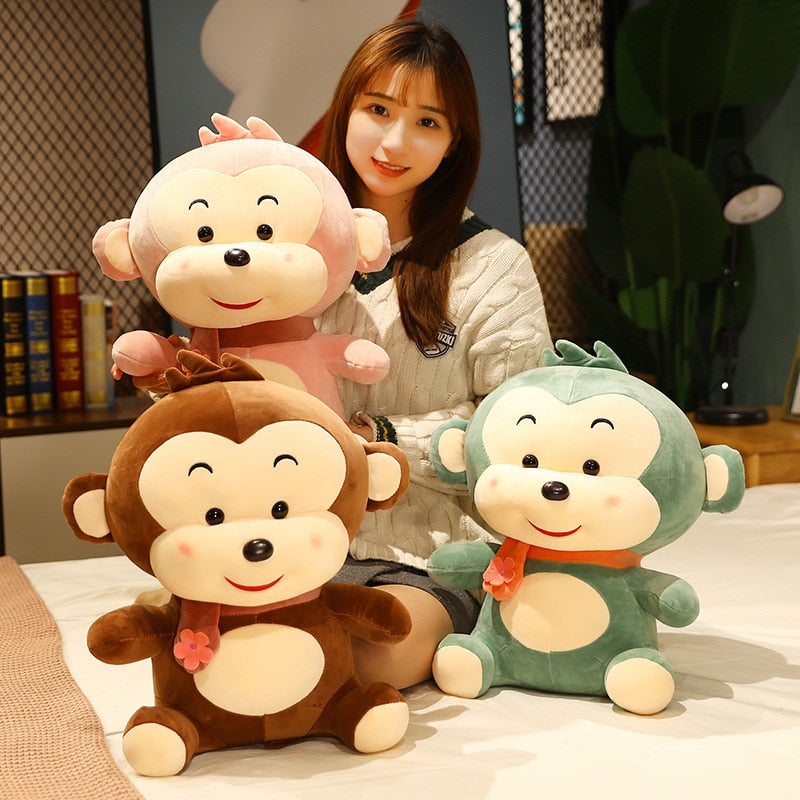 Cute Monkey Soft Stuffed Plush Toy