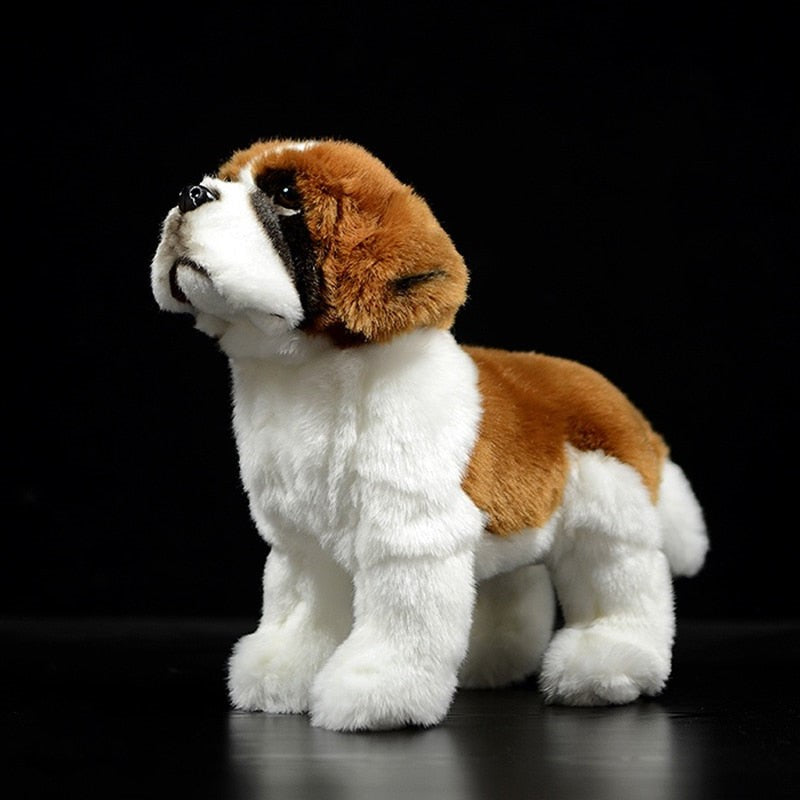 Saint Bernard Puppy Dog Soft Stuffed Plush Toy