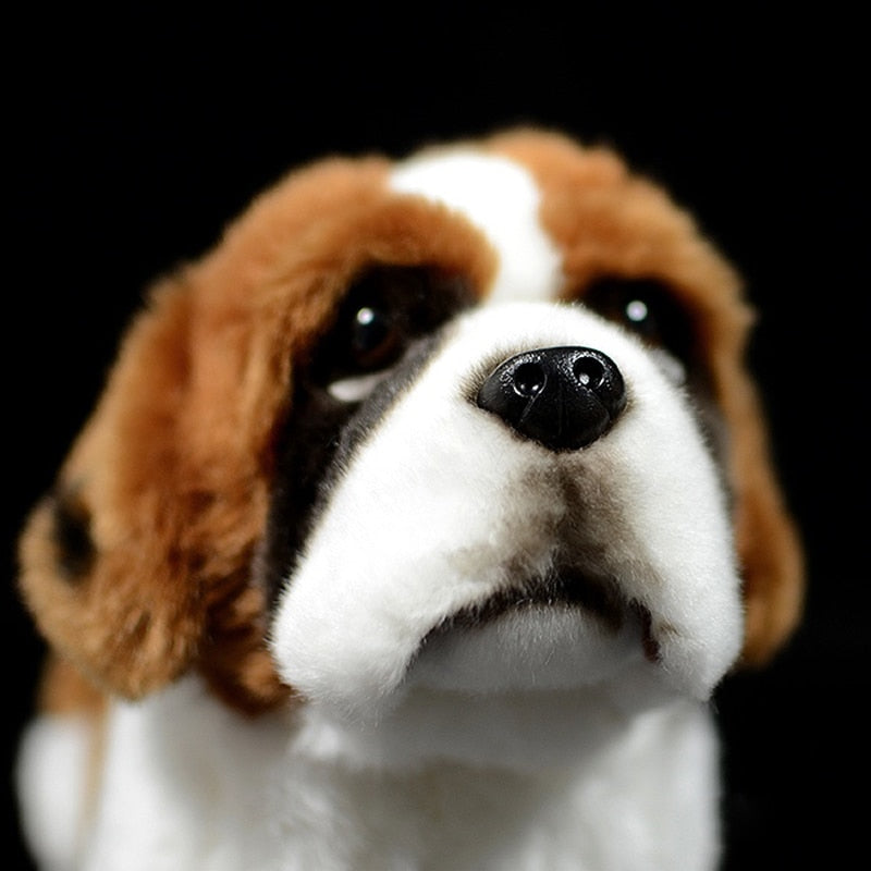 Saint Bernard Puppy Dog Soft Stuffed Plush Toy