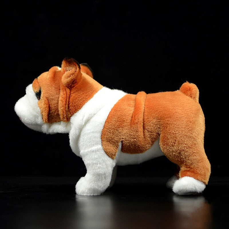 British Bulldog Puppy Soft Stuffed Plush Toy