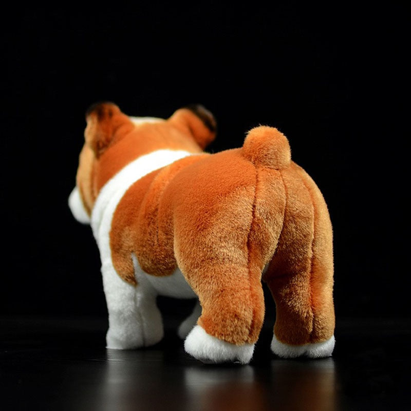 British Bulldog Puppy Soft Stuffed Plush Toy