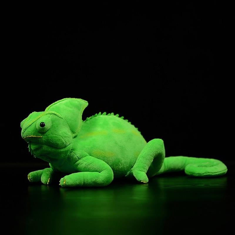 Lifelike Chameleon Lizard Soft Stuffed Plush Toy