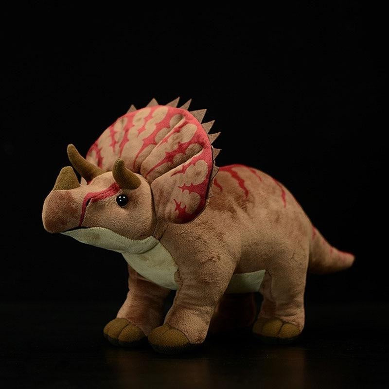 Lifelike Triceratops Dinosaur Soft Stuffed Plush Toy