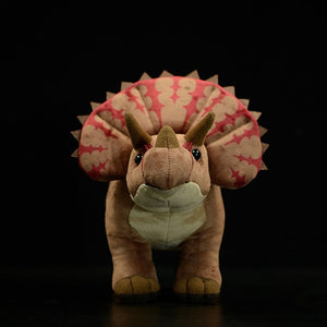 Lifelike Triceratops Dinosaur Soft Stuffed Plush Toy