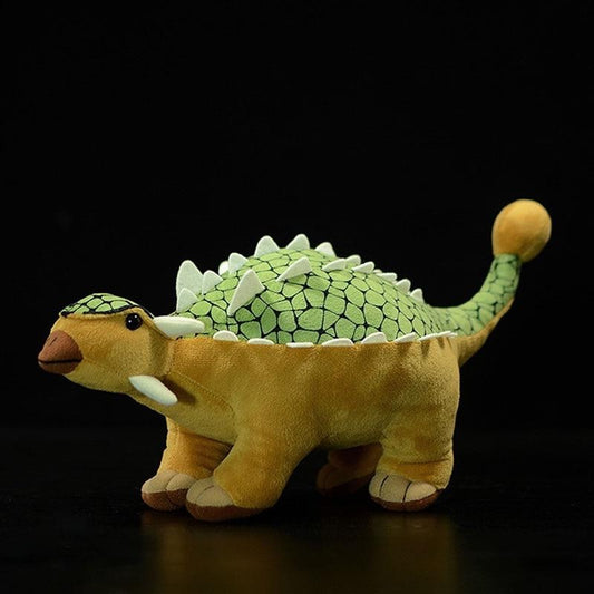 Brinquedo de pelúcia macio de pelúcia dinossauro ankylosaurus