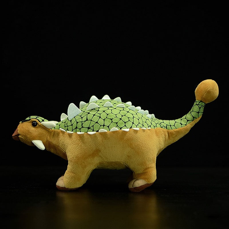 Brinquedo de pelúcia macio de pelúcia dinossauro ankylosaurus