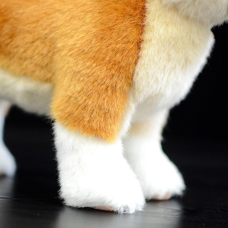 Japanisches Shiba Inu Hündchen, weiches Plüschtier