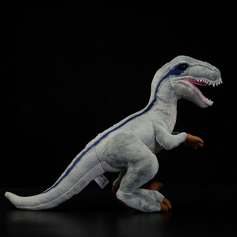 Brinquedo de pelúcia macio de pelúcia de dinossauro Velociraptor