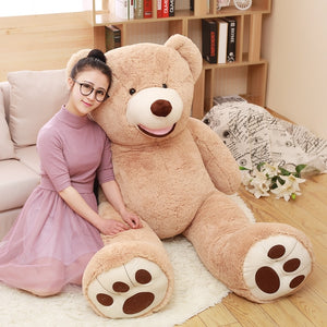Giant Brown Bear Stuffed Plush Toy