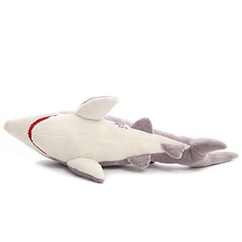 Large Grey Shark Soft Stuffed Plush Toy