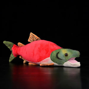 Sockeye Salmon Fish Soft Stuffed Plush Toy