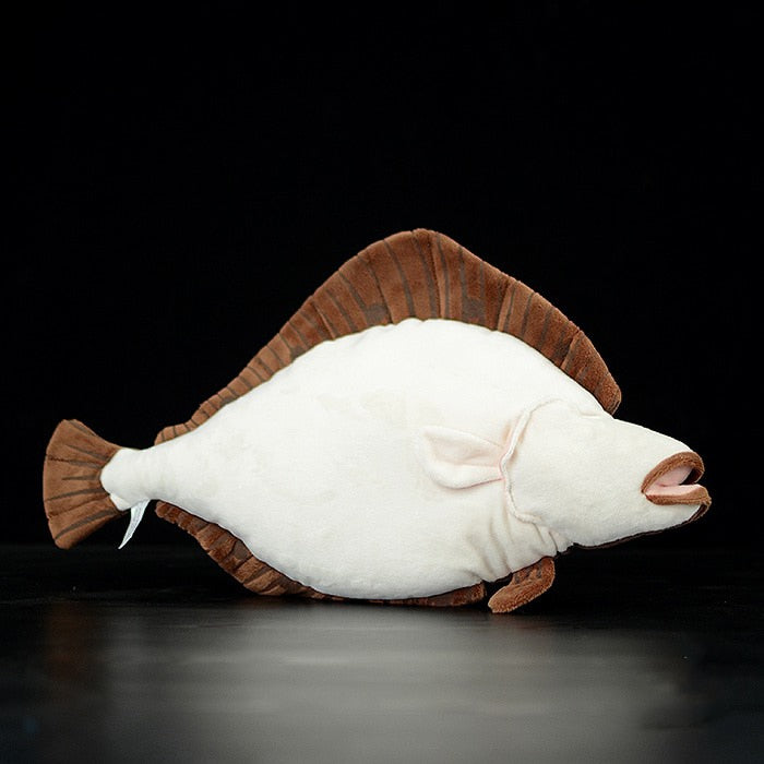 Flounder Flat Fish Soft Stuffed Plush Toy
