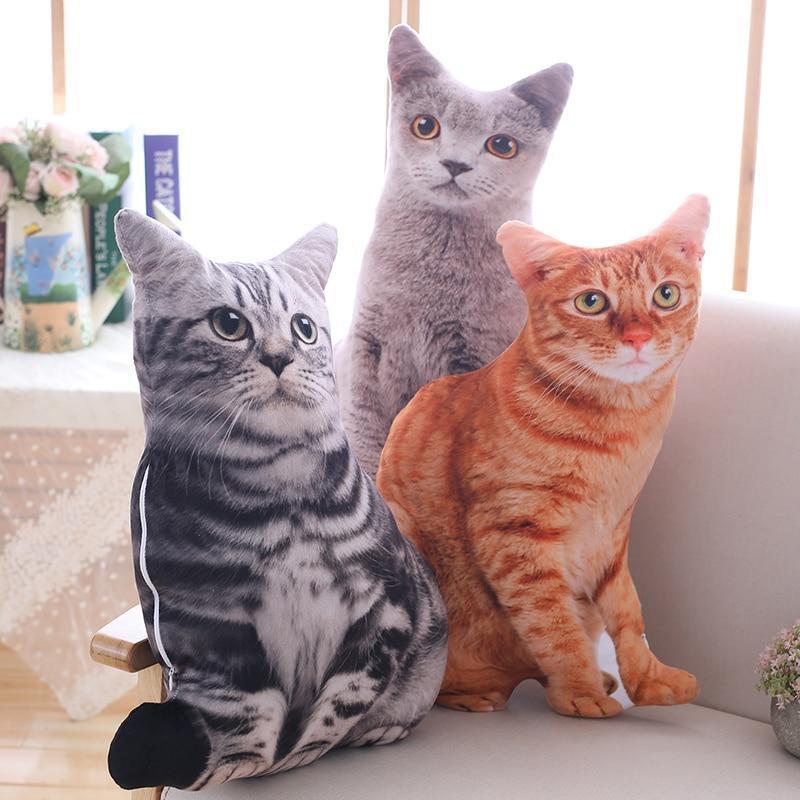 Cat Soft Stuffed Plush Pillow Toy