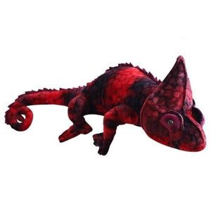Red Chameleon Lizard Soft Stuffed Plush Toy