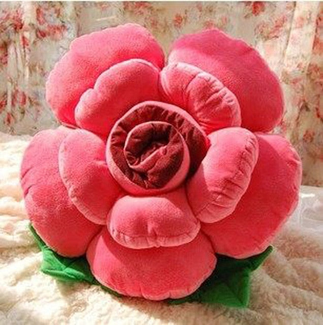 Flower Soft Stuffed Plush Pillow Cushion Toy