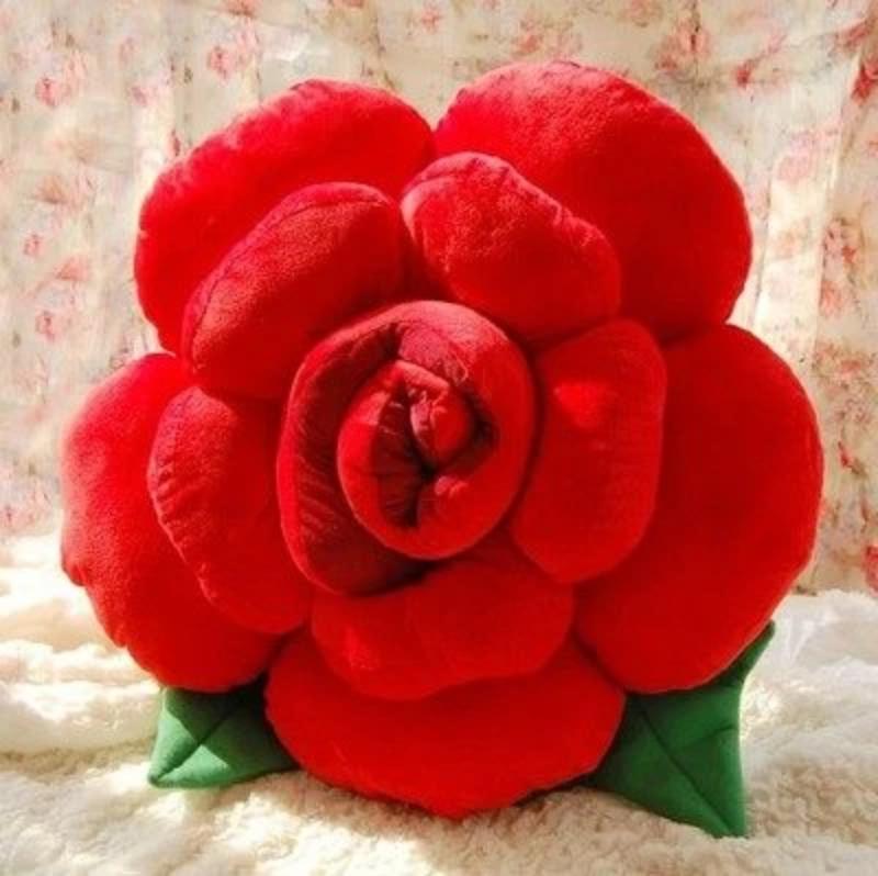 Flower Soft Stuffed Plush Pillow Cushion Toy