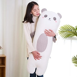 Animal Bolster Soft Stuffed Plush Pillow Cushion Toy