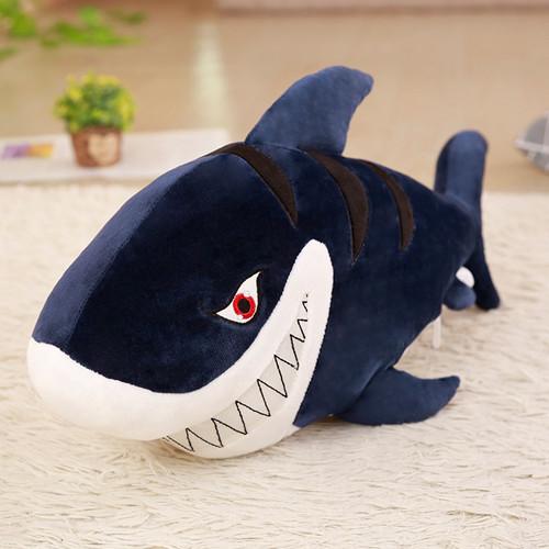 Smiley Shark Soft Stuffed Plush Pillow Toy